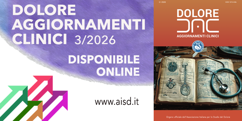 Dolore aggiornamenti clinici di settembre