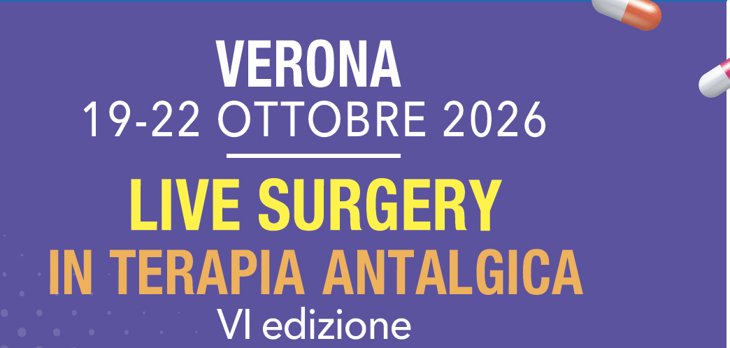 Live Surgery in terapia antalgica di secondo livello - 19-22 ottobre 2026