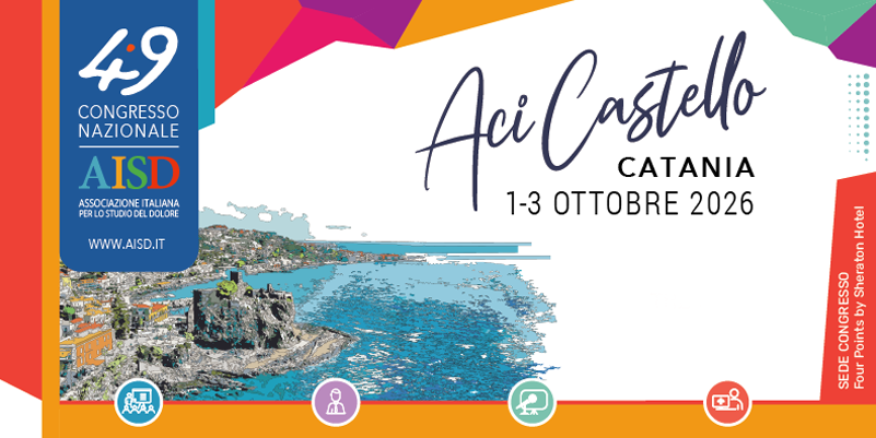 Aci Castello ospita il 49° Congresso nazionale dell'Associazione Italiana per lo Studio del Dolore