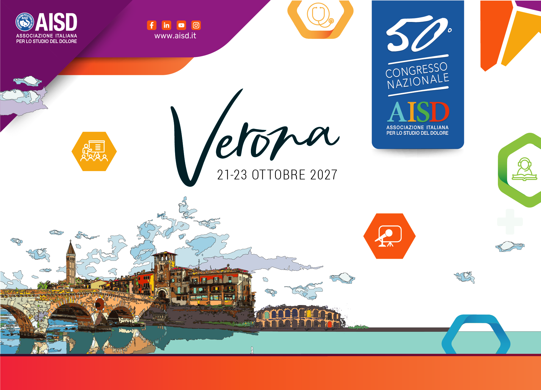 Il 50° Congresso AISD 2027 sarà a Verona